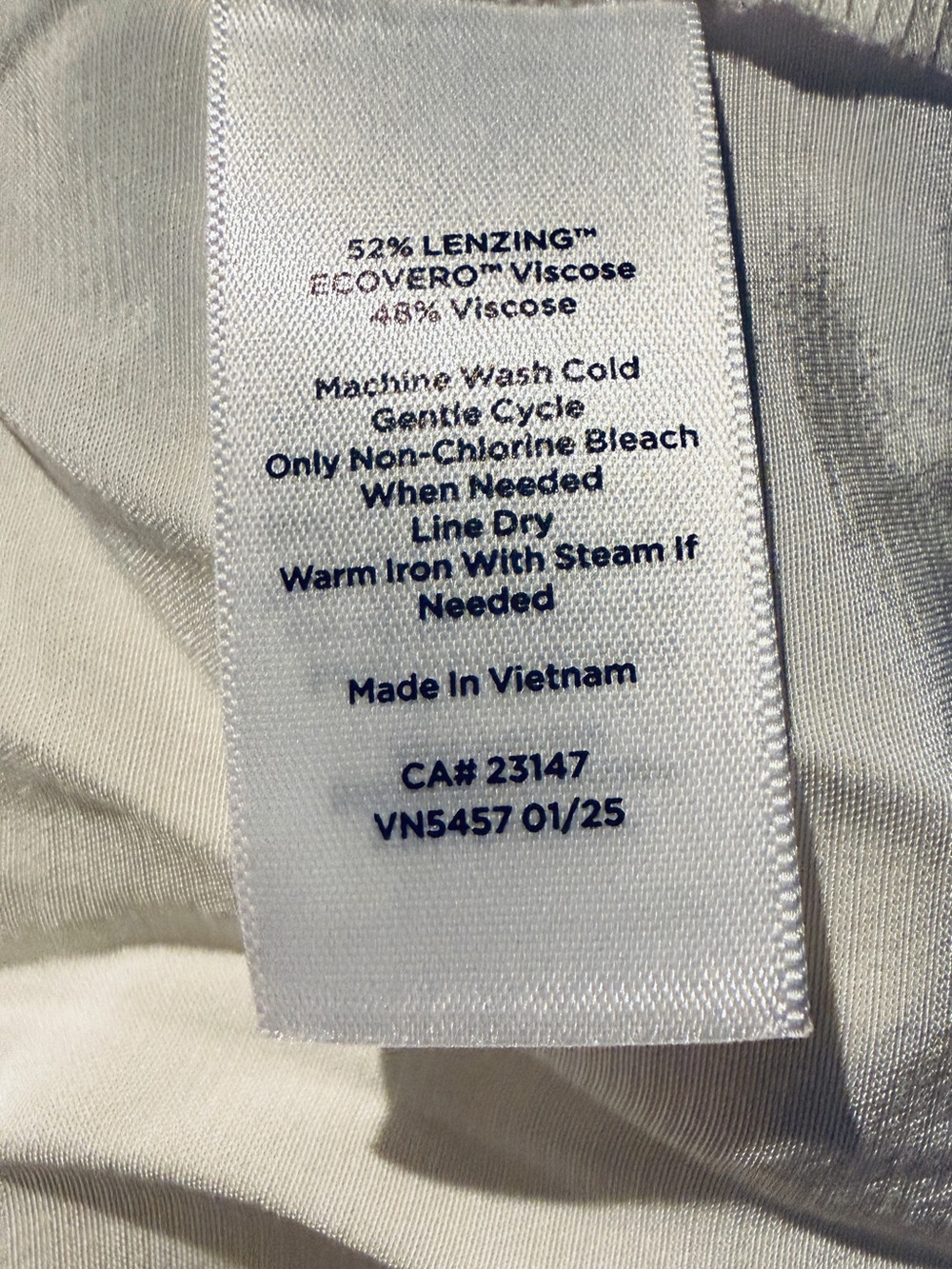 Talbots Ruffle V-Neck Sleeveless Top - Picture 4 of 4